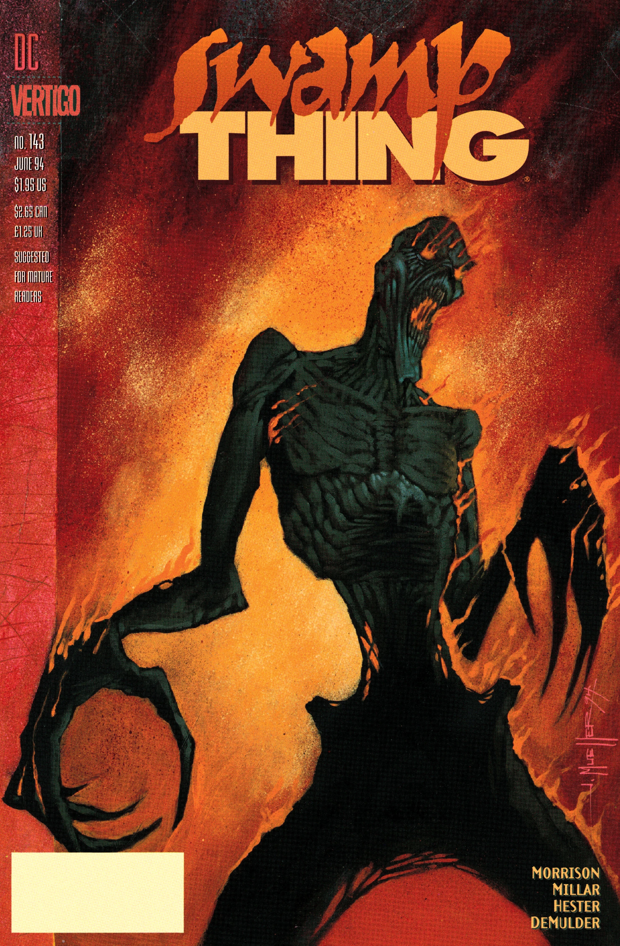 Swamp Thing #143 (DC, 1994 — Cover A) cover